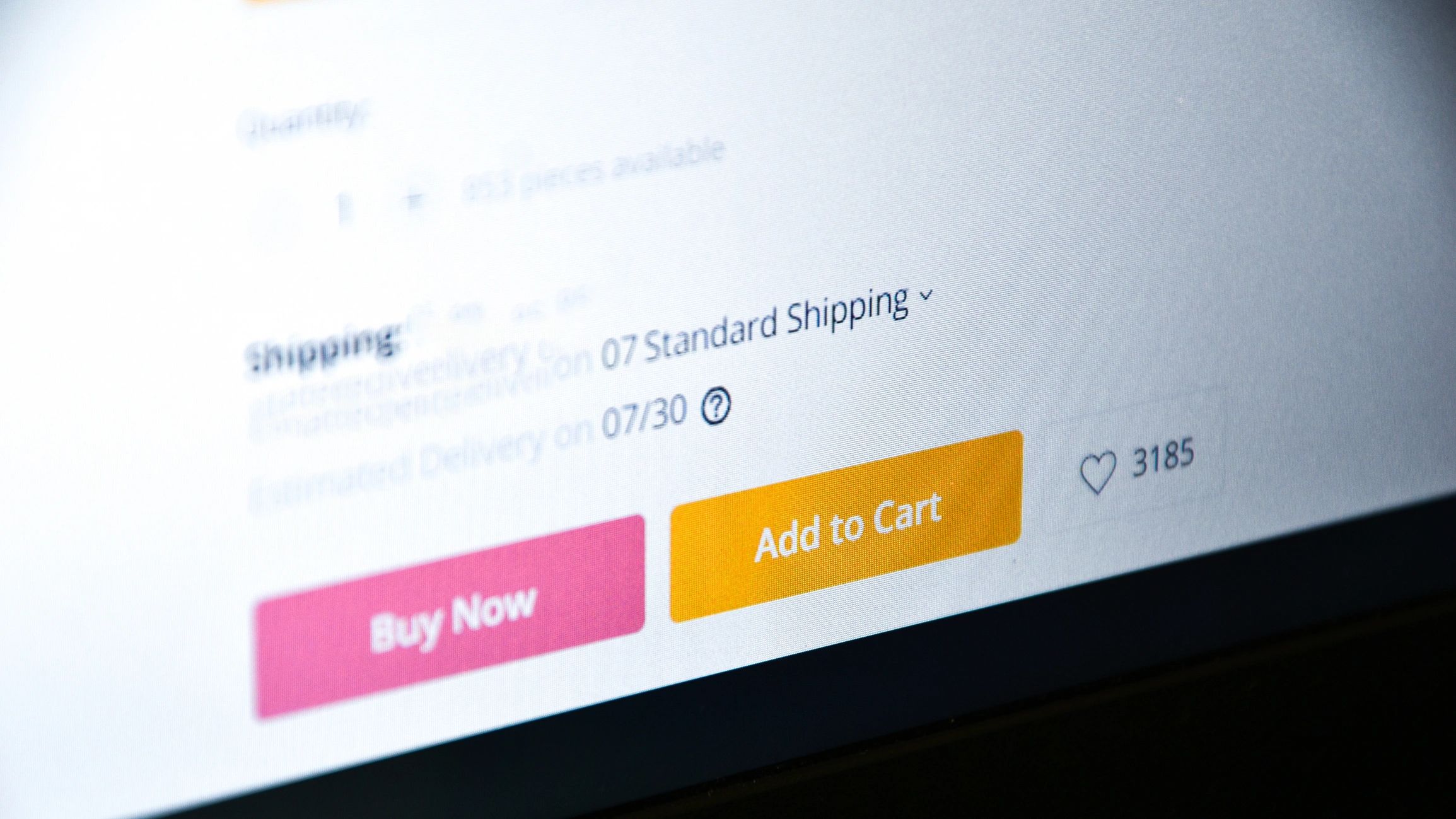Add to cart button representing e-commerce conversion optimization