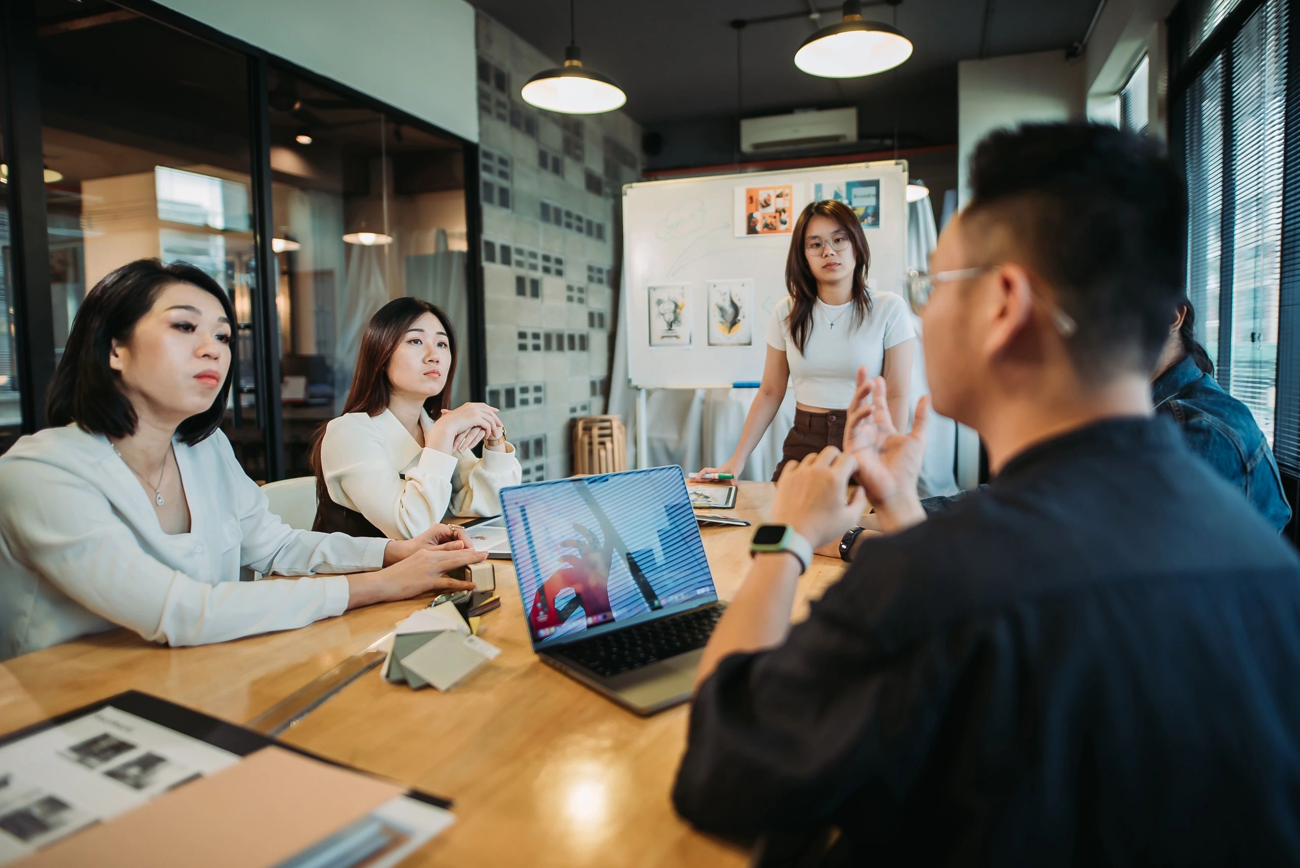 Professional team collaboration